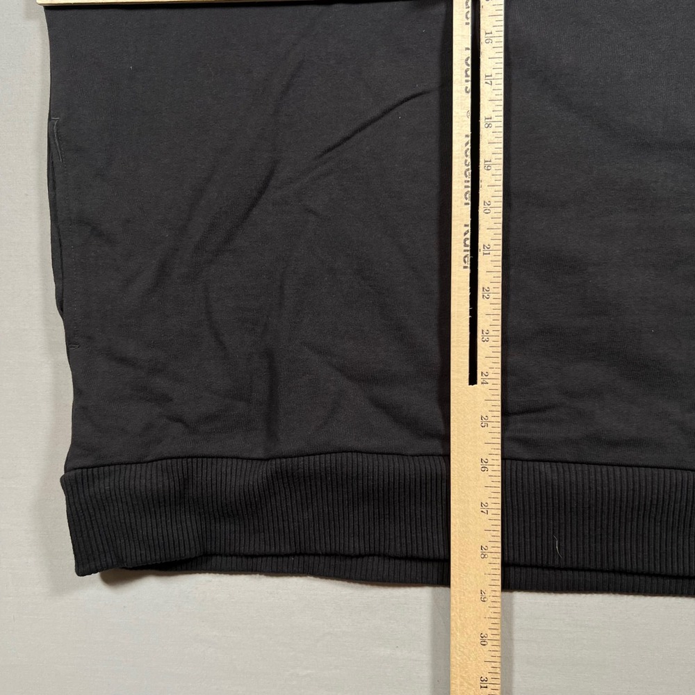 Cross Colours Tupac Shakur Hoodie Mens L Black 2Pac Rhinestone 90s Oversized New - Picture 7 of 11